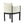Linen Upholstered Armchair with Black Rubber Wood Legs