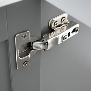 Shaker Free Standing Bathroom Vanity Cabinet & Sink, Soft Close Drawers, Soft Close Doors