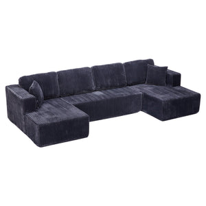 U-Shape Modular Sectional Sofa For Living Room