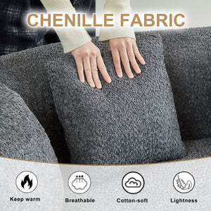 Curved Sectional Sofa - Oversized Modern Design
