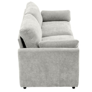 Cozy Upholstered Cushion Loveseat Sofa For Living Room