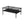 Rectangle Coffee Table With Tempered Glass Top And Legs, Modern Table For Living Room