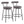 Rhonda - Contemporary Counter Stool (Set of 2)