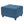 Navy Tufted Ottoman