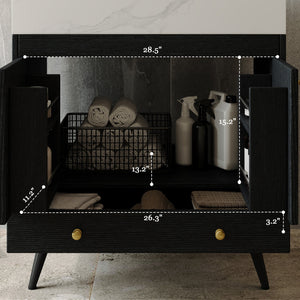 Contemporary Free-standing Bathroom Vanity