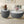 Modern Round Sintered Stone Pattern Tabletop Side Table