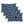 4 Pack Outdoor Lumbar Pillow with Inserts – Blue Trellis