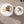 White Round Storage Table Set with Lift-Off Lid