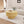 Round Coffee Table With 2 Dining Chairs Set, Ring Striped Design - Beige / Wood