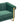 Emerald Green Velvet 2 Piece Sofa Set