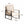 Classic Mid Century Modern Accent Chair With Durable Square Metal Frame, Armchair