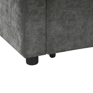 Modern L Shaped Sectional Sofa Bed With Hidden Storage Upholstery