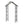 Metal Garden Arch with Adjustable Width for Climbing Plants