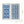 Hanging Sculptures, Modern Wall Art Decor (Set of 2) - White / Blue