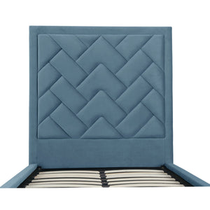 Crosby - Bed With Upholstered Headboard And Slats