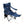 Outdoor Camping Chair With 3 Level Reclining, Side Pockets & Cup Holder, Folding With Carry Bag - Dark Blue