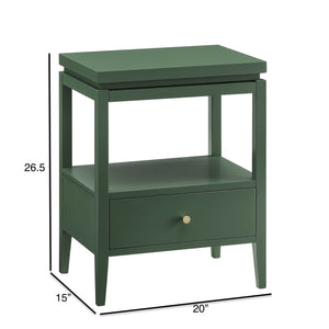 Olana -1 Drawer Nightstand With Floating Top Design