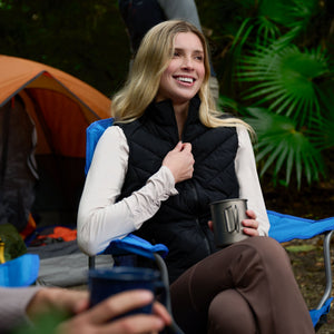 Women's Quilted Hybrid Vest
