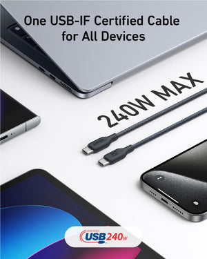 Anker <b>543</b> USB-C to USB-C Cable (Bio-Braided) - TRAPSKI