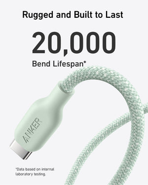 Anker <b>543</b> USB-C to USB-C Cable (Bio-Braided) - TRAPSKI