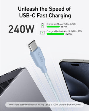 Anker <b>543</b> USB-C to USB-C Cable (Bio-Braided) - TRAPSKI