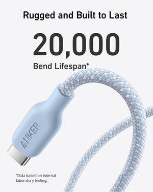 Anker <b>543</b> USB-C to USB-C Cable (Bio-Braided) - TRAPSKI