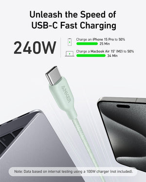 Anker <b>543</b> USB-C to USB-C Cable (Bio-Braided) - TRAPSKI