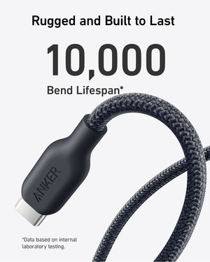 Anker <b>543</b> USB-C to USB-C Cable (Bio-Braided) - TRAPSKI