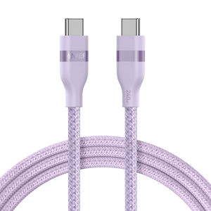 Anker USB-C to USB-C Cable (3 ft / 6 ft, 240W, Upcycled-Braided)