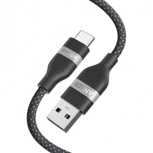 Anker USB-A to USB-C Cable (3 ft/6 ft, Upcycled-Braided) - TRAPSKI