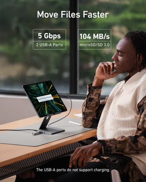 Anker <b>551</b> USB-C Hub (8-in-1, Tablet Stand) - TRAPSKI