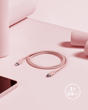 Anker <b>641</b> USB-C to Lightning Cable (Flow, 3 ft Silicone) - TRAPSKI