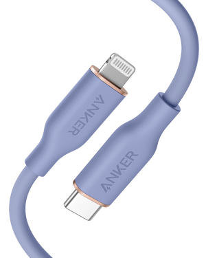 Anker <b>641</b> USB-C to Lightning Cable (Flow, 3 ft Silicone) - TRAPSKI