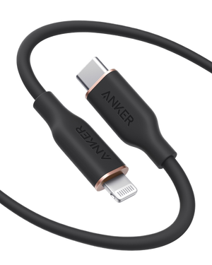 Anker <b>641</b> USB-C to Lightning Cable (Flow, 3 ft Silicone) - TRAPSKI