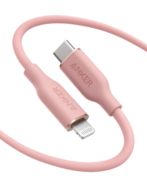 Anker <b>641</b> USB-C to Lightning Cable (Flow, 3 ft Silicone) - TRAPSKI