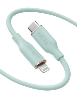 Anker <b>641</b> USB-C to Lightning Cable (Flow, 3 ft Silicone) - TRAPSKI