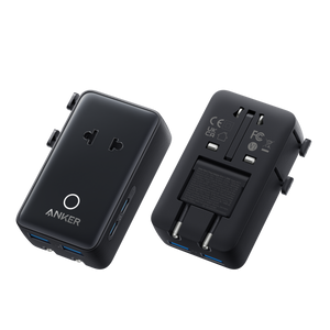 Anker Nano Travel Adapter (5-in-1, 20W, 1-Pack) - TRAPSKI