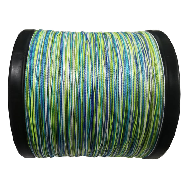 Reaction Tackle Braided Fishing Line - Aqua Camo