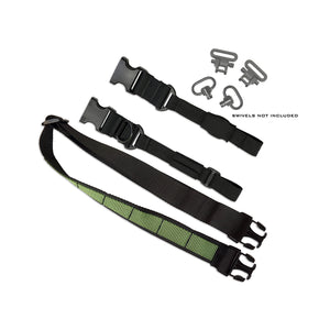 AR Tactical Rifle Sling – Quick-Adjust 1 or 2-Point for AR-10 & AR-15 - TRAPSKI