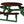 Open Round Table for Versatile and Customizable Outdoor Round Table Seating