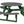 Open Round Table for Versatile and Customizable Outdoor Round Table Seating