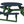 Open Round Table for Versatile and Customizable Outdoor Round Table Seating