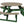 Open Round Table for Versatile and Customizable Outdoor Round Table Seating