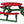 Open Round Table for Versatile and Customizable Outdoor Round Table Seating