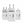 European Travel Adapter Set – Type E/F, G, C - With USB-A + USB-C - 3pcs (CTU-EU-SET)
