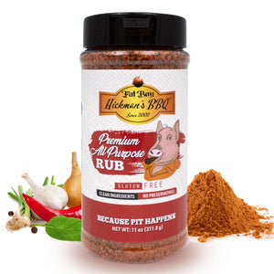 Premium All Purpose Gluten Free Keto Friendly BBQ Rub 8.6 oz