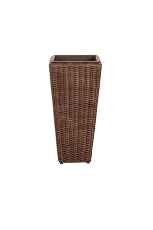 Alto 2-Piece Wicker Planter Set