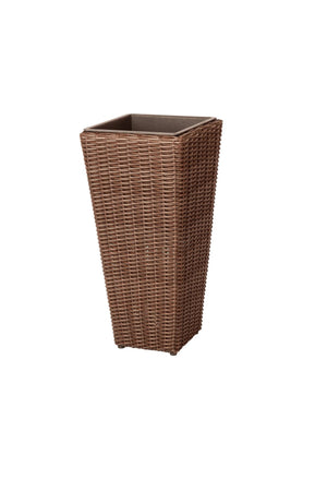 Alto 2-Piece Wicker Planter Set