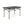 Aluminum Camping Table for 4-6 People with Carry Bag-Black