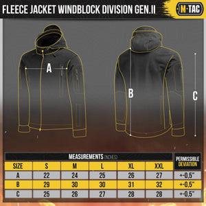 M‑Tac Fleece Jacket Windblock Division Gen II - TRAPSKI